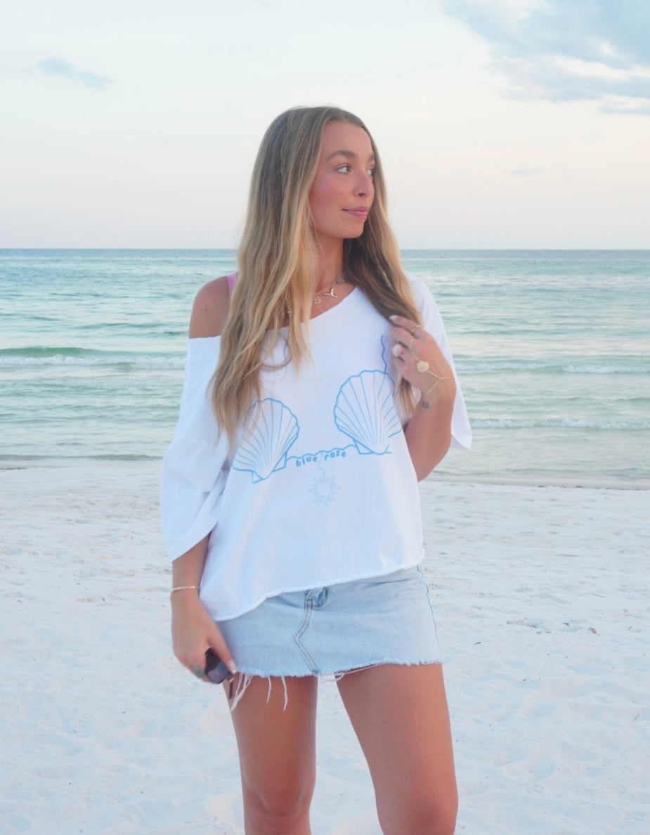 Blue Raze Seashell Tee