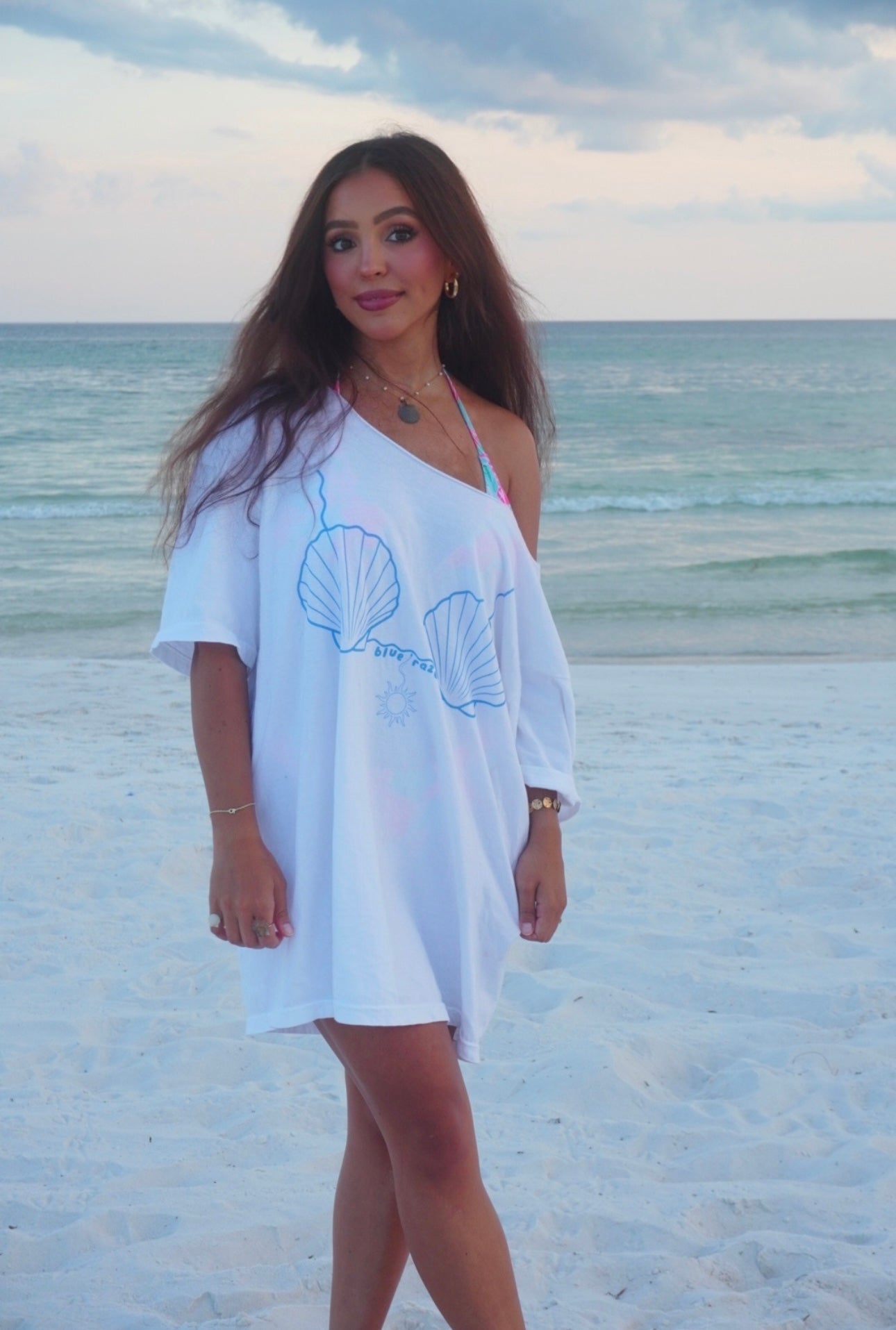 Blue Raze Seashell Tee