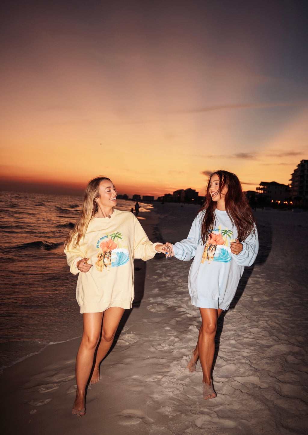 Coastal Blue Raze Sweatshirt