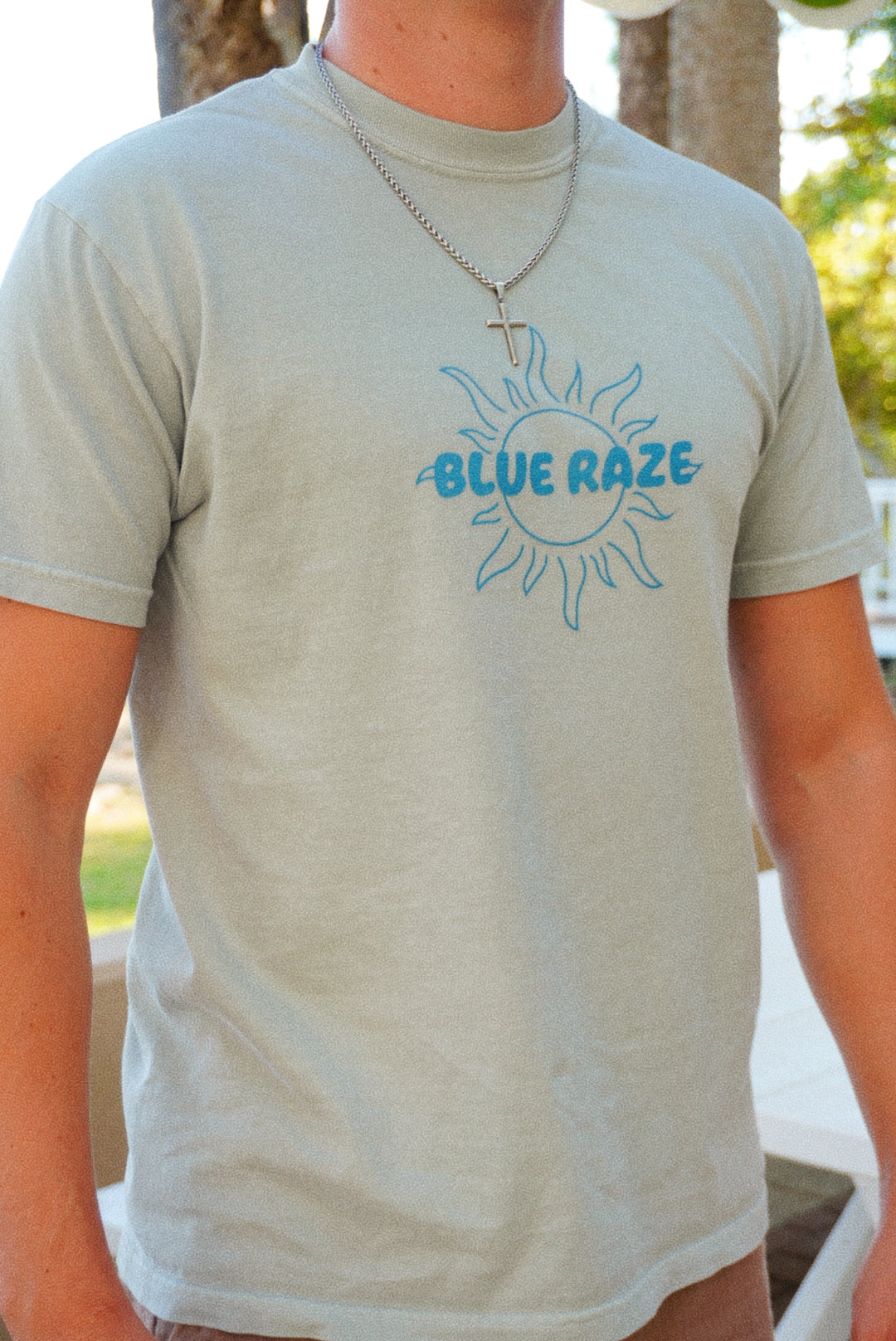 Signature Blue Raze Tee