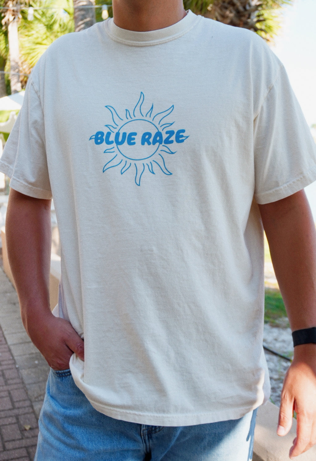 Signature Blue Raze Tee
