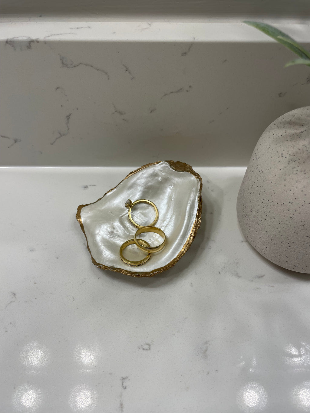 Oyster Shell Ring Dish