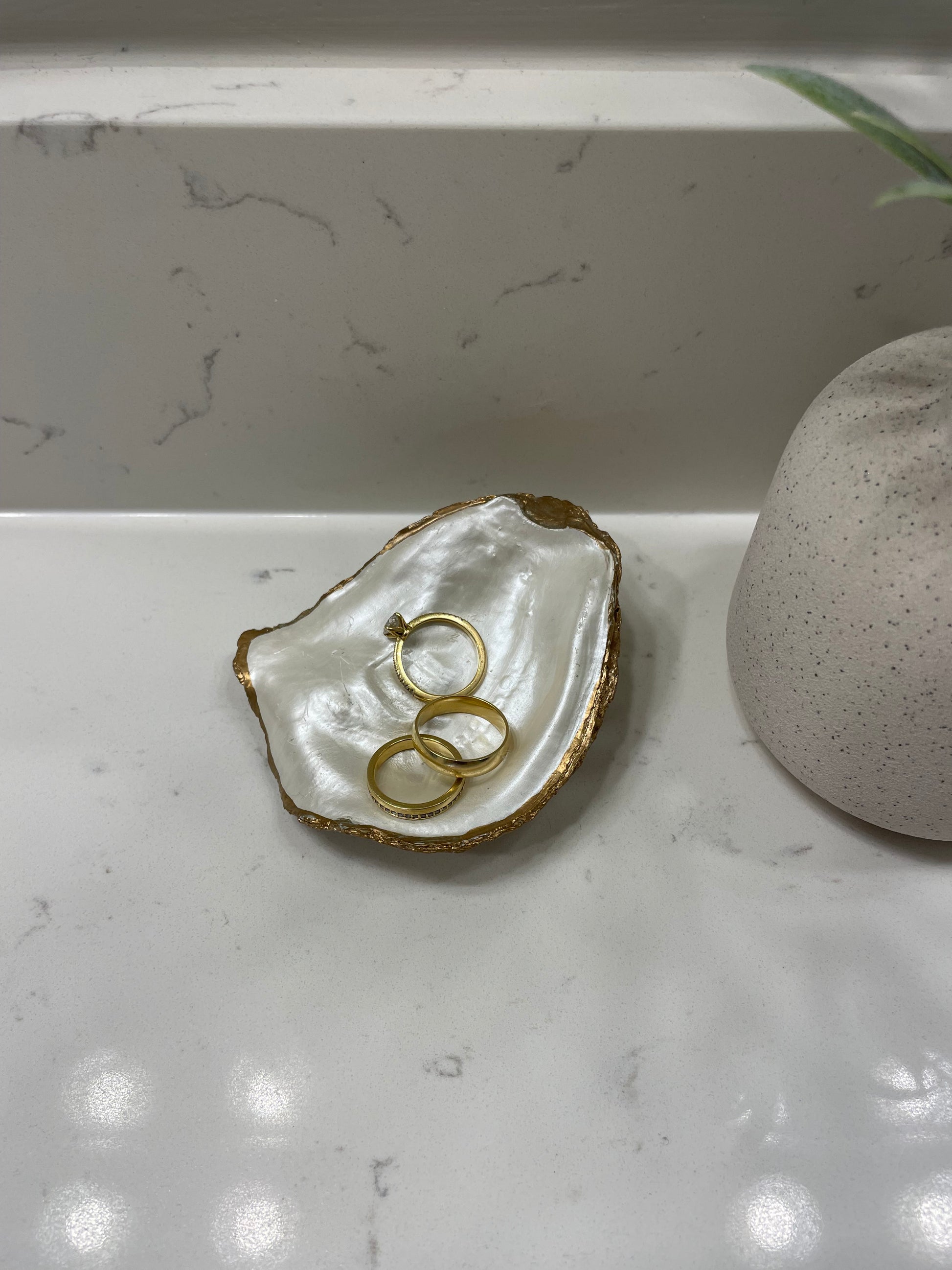 Oyster Shell Ring Dish