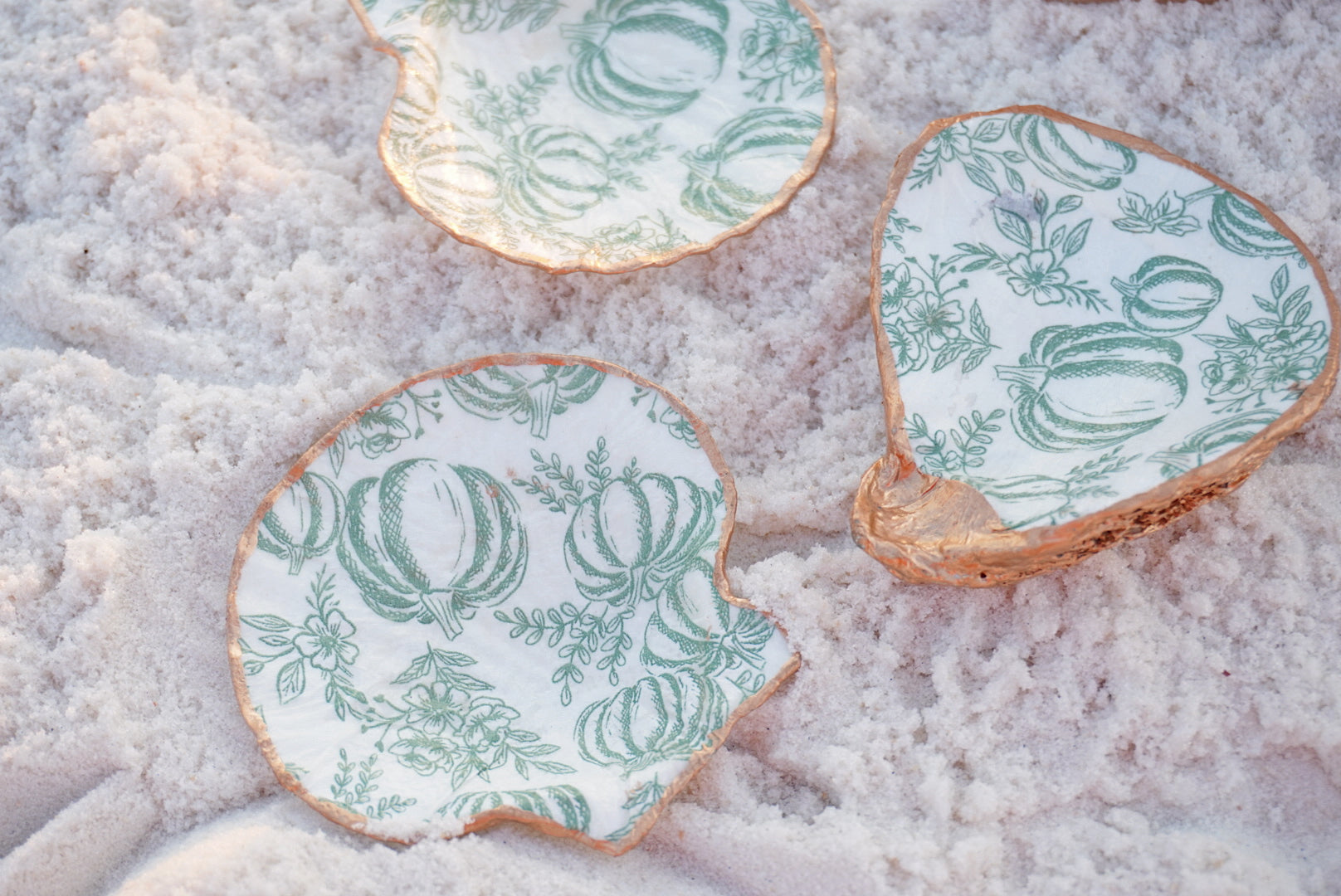 Pumpkin Shell Jewelry Dish