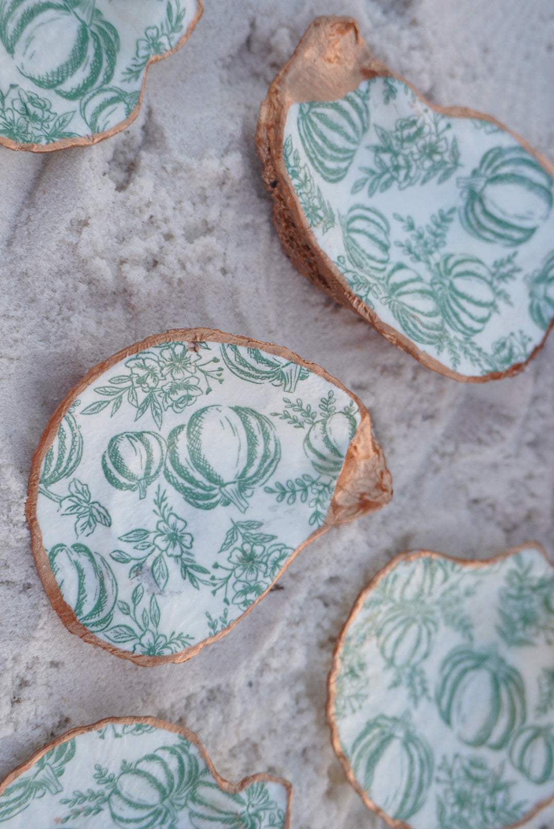 Pumpkin Shell Jewelry Dish