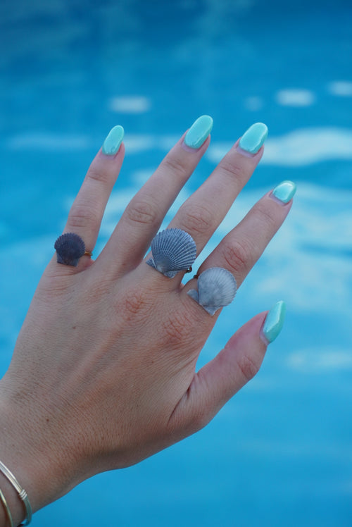 Gold Seashell Ring