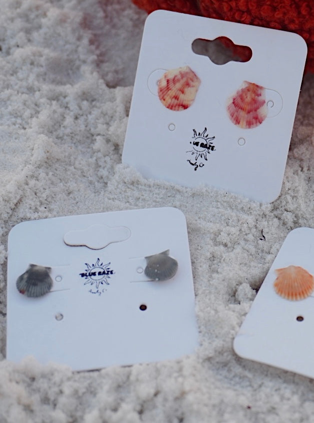 Seashell Stud Earrings