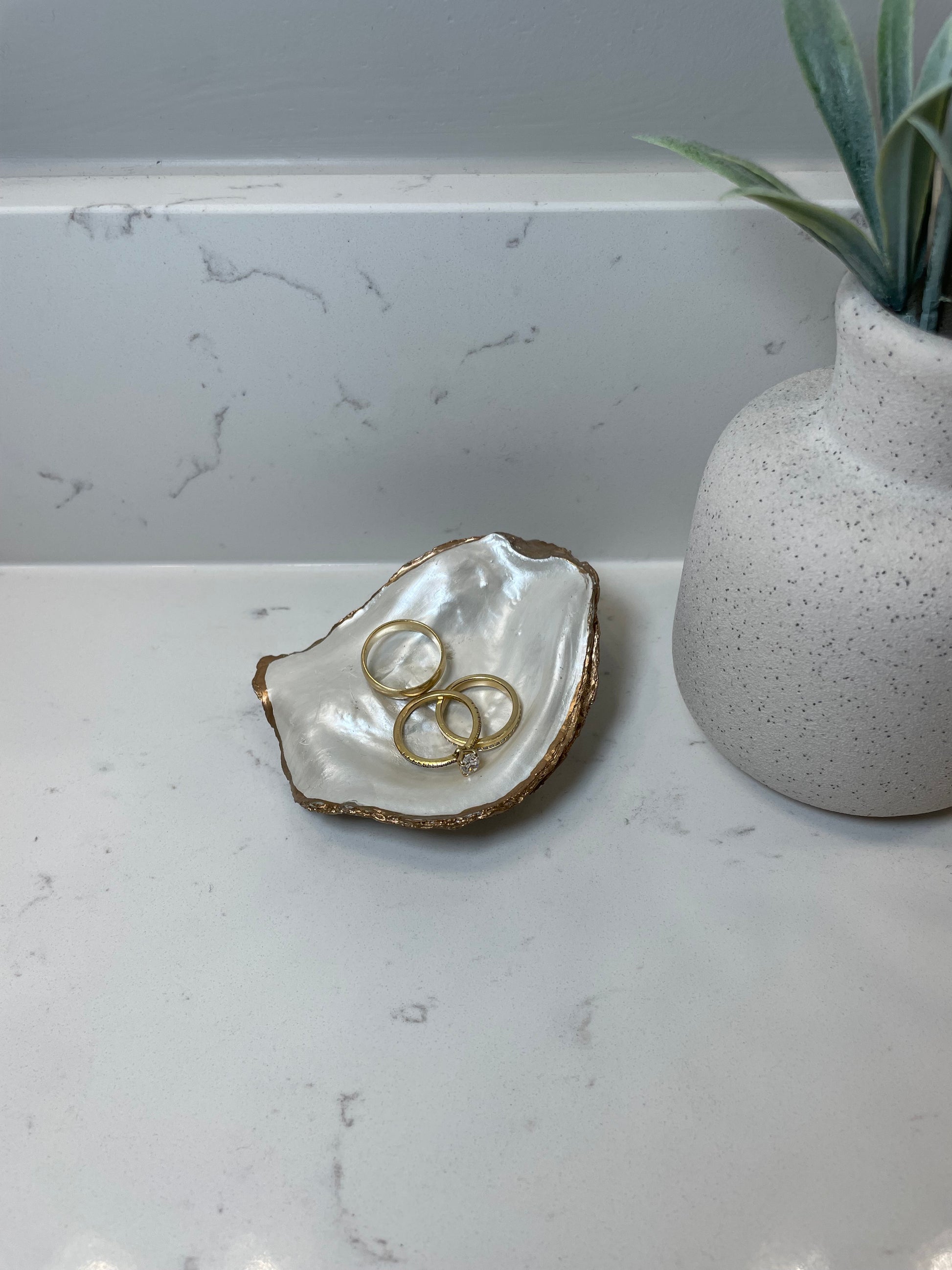 Oyster Shell Ring Dish